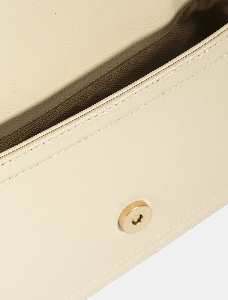 Kadın Krem Postacı Çantası Kadın Krem Postacı Çantası