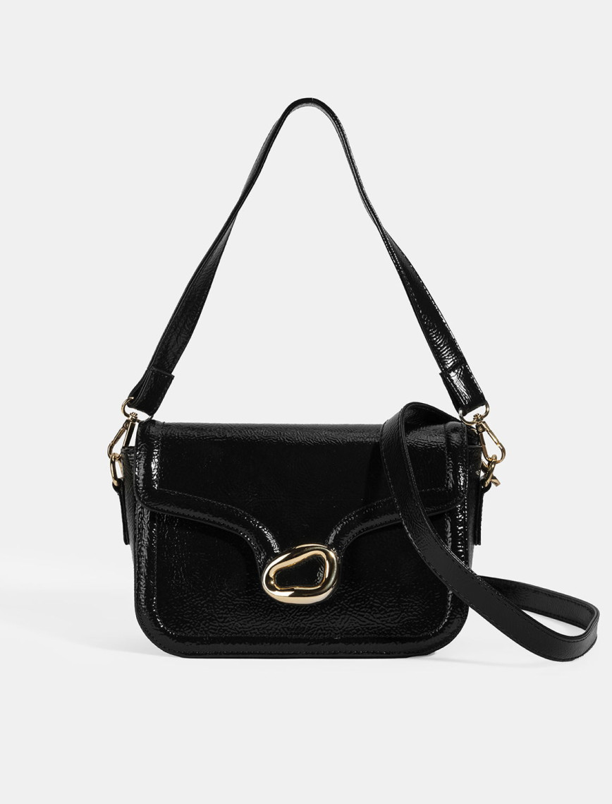 Kadın Siyah Postacı Çantası Kadın Siyah Postacı Çantası