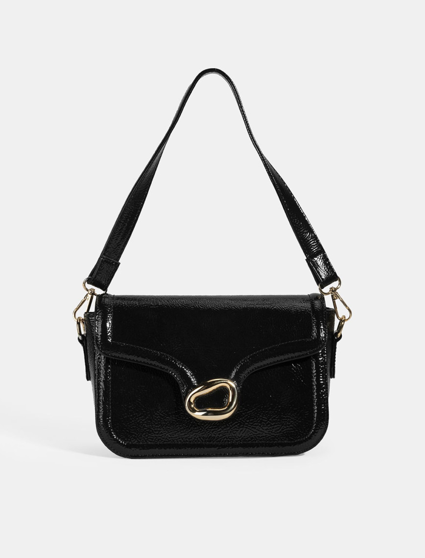 Kadın Siyah Postacı Çantası Kadın Siyah Postacı Çantası