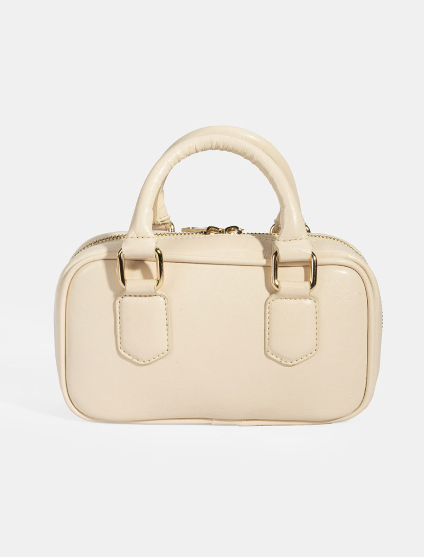 Kadın Ten Omuz Askılı Mini El Çantası Kadın Ten Omuz Askılı Mini El Çantası