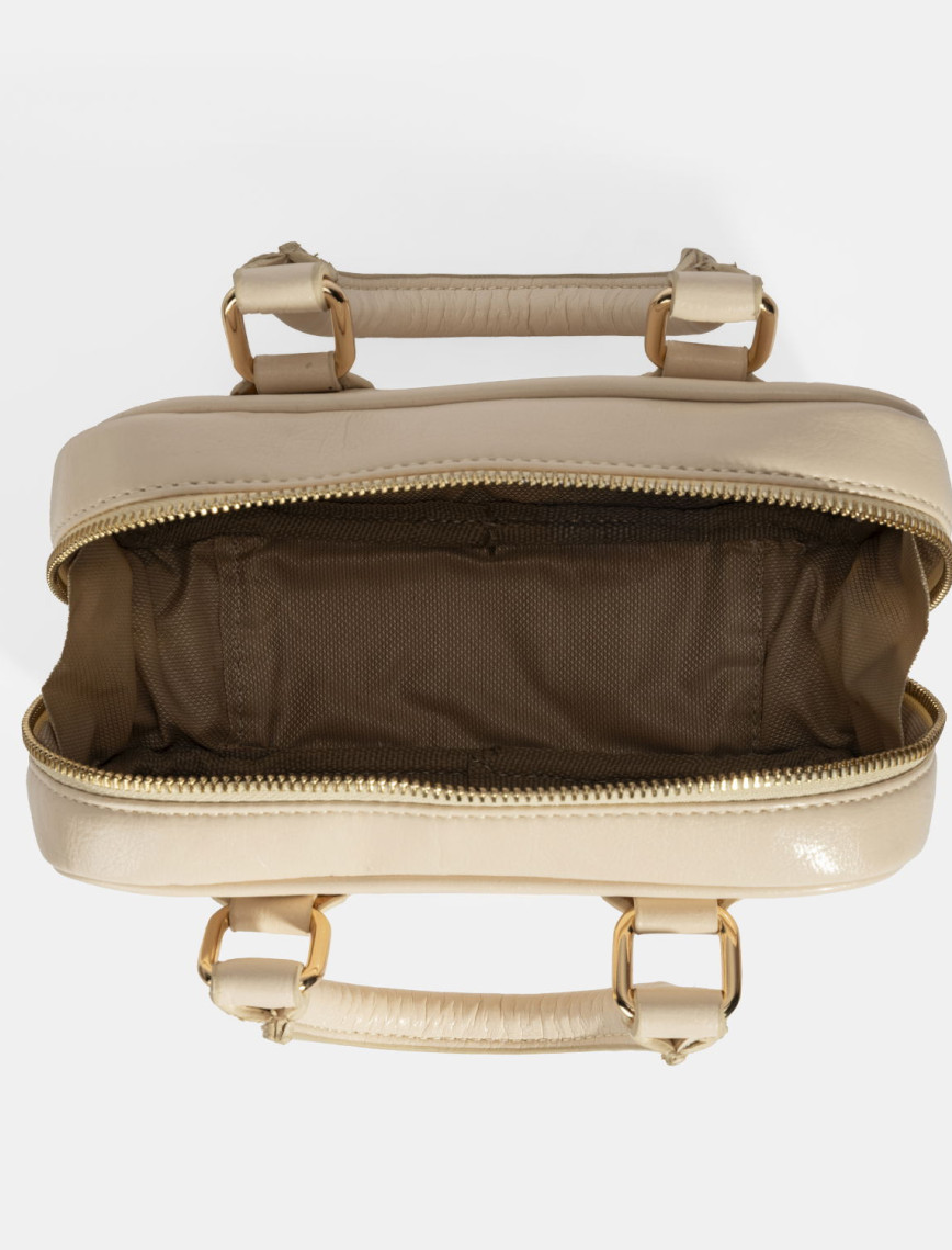 Kadın Ten Omuz Askılı Mini El Çantası Kadın Ten Omuz Askılı Mini El Çantası