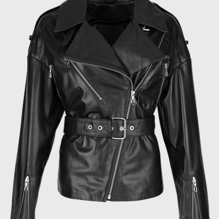 Valmenti Kadın Hakiki Deri Siyah Mont Valmenti Kadın Hakiki Deri Siyah Mont