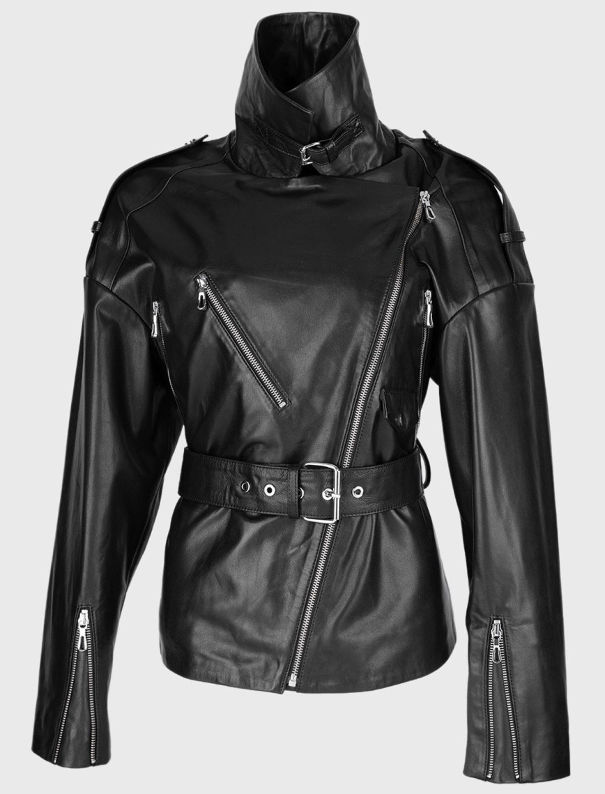 Valmenti Kadın Hakiki Deri Siyah Mont Valmenti Kadın Hakiki Deri Siyah Mont