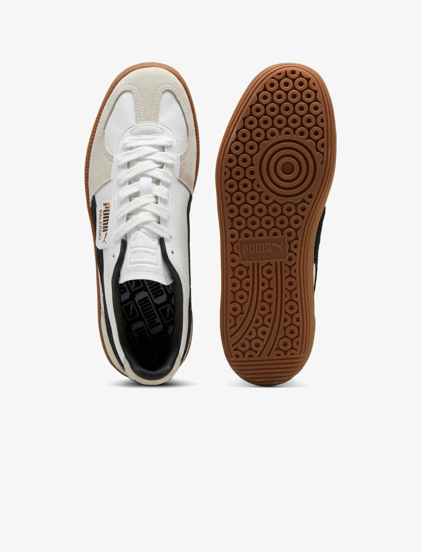 Puma Palermo Leather Unisex Beyaz Spor Ayakkabı Puma Palermo Leather Unisex Beyaz Spor Ayakkabı