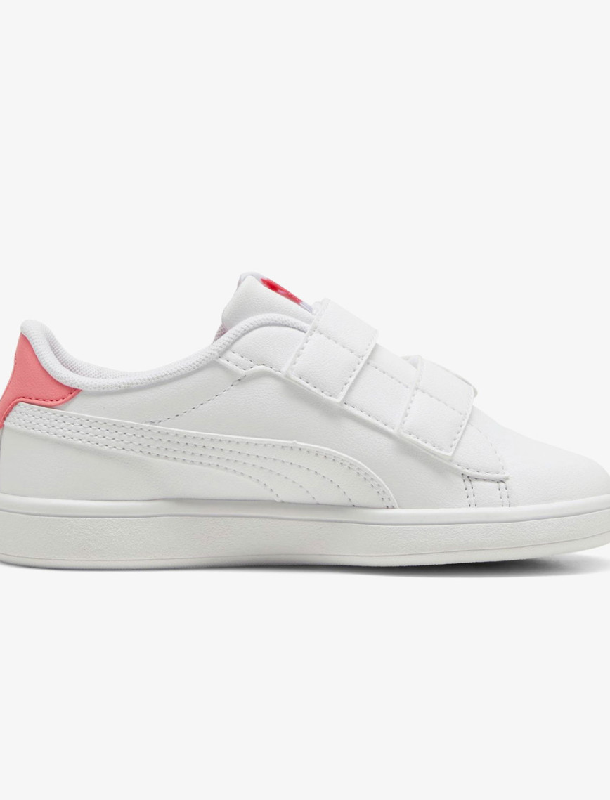Puma Smash 3.0 Badges V Çocuk Beyaz Spor Ayakkabı Puma Smash 3.0 Badges V Çocuk Beyaz Spor Ayakkabı