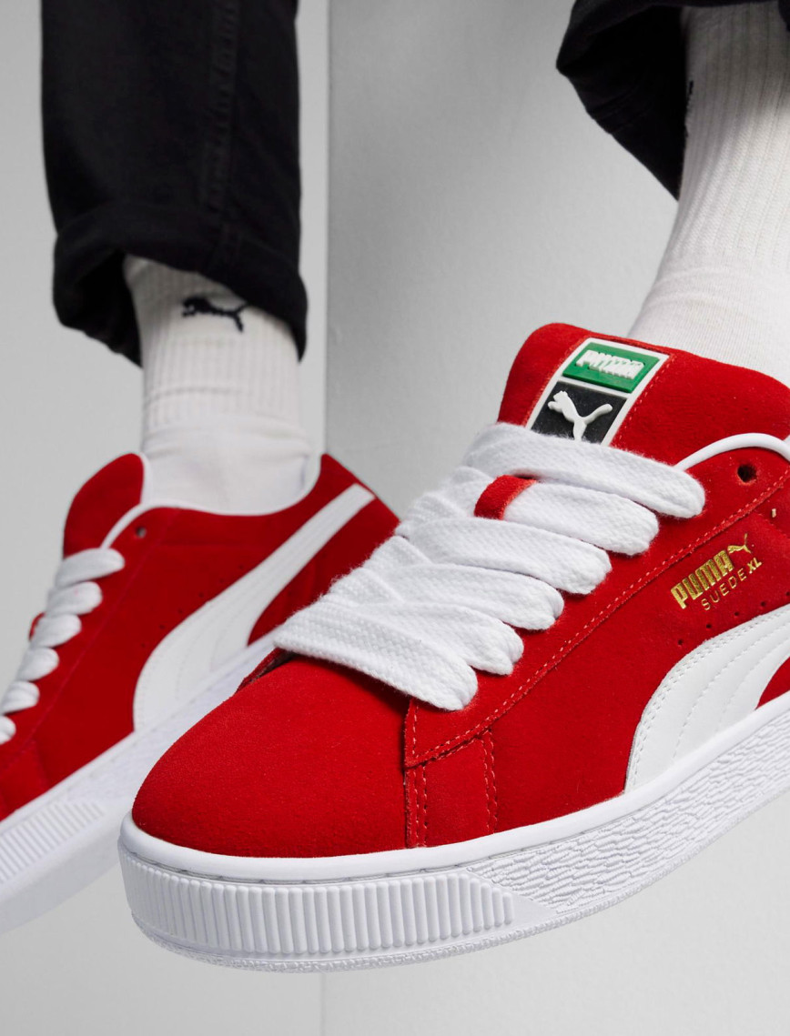 Puma Suede XL Unisex Kırmızı Spor Ayakkabı Puma Suede XL Unisex Kırmızı Spor Ayakkabı