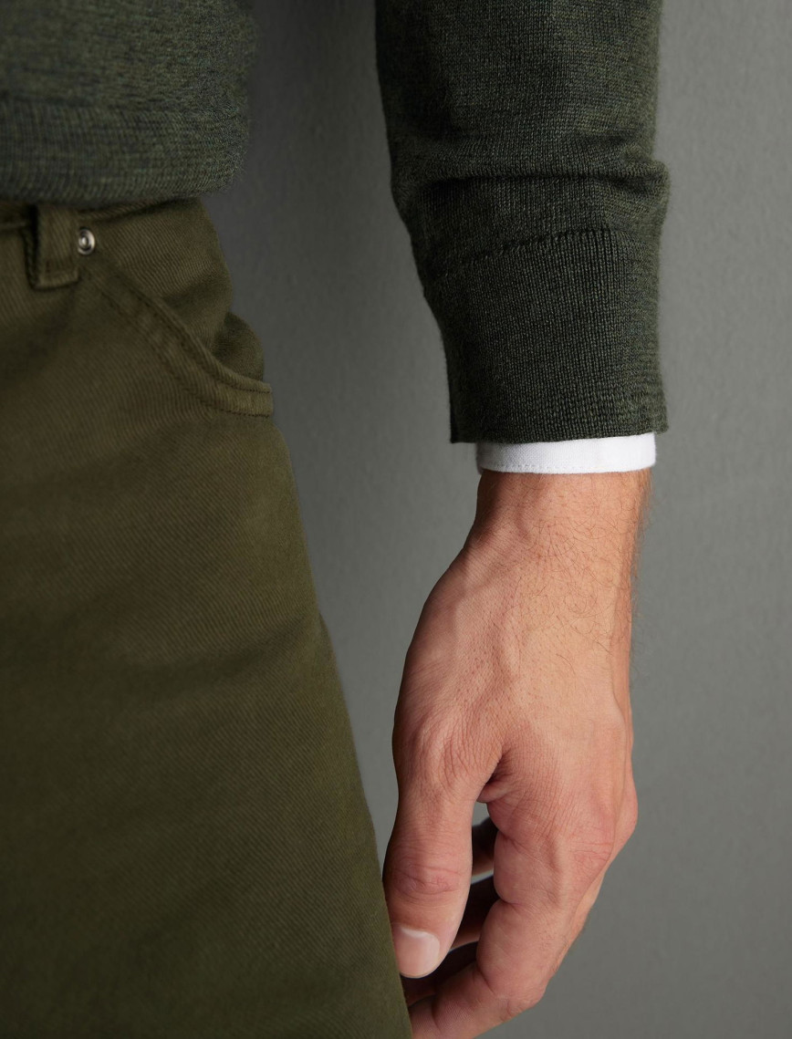 YARGICI Erkek Bisiklet Yaka Triko