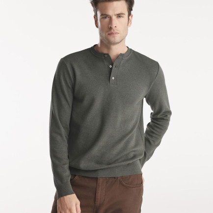 YARGICI Erkek Bisiklet Yaka Düğmeli Triko YARGICI Erkek Bisiklet Yaka Düğmeli Triko