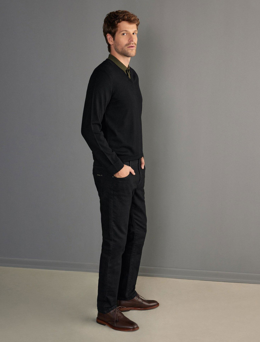 YARGICI Erkek V Yaka Triko