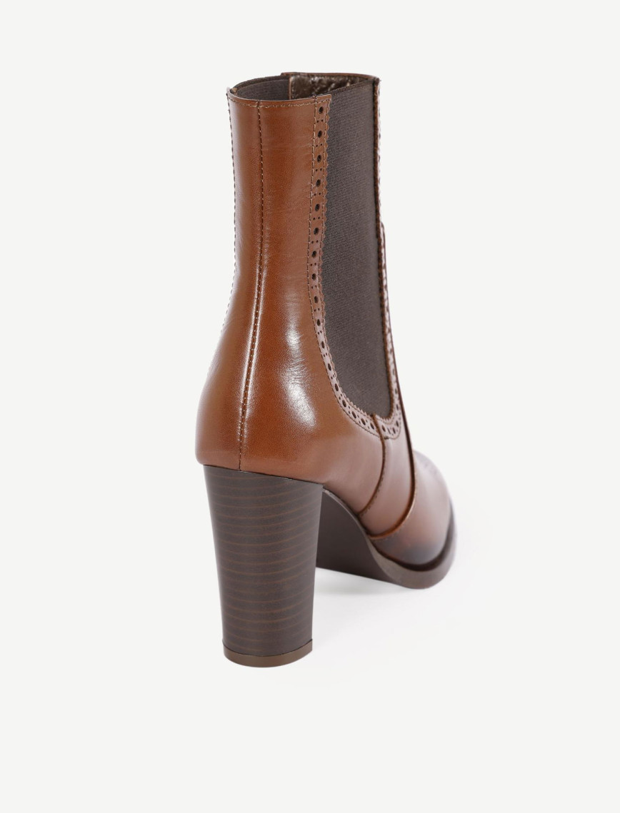 YARGICI Yumuşak Tabanlı Lastikli Deri Bot YARGICI Yumuşak Tabanlı Lastikli Deri Bot