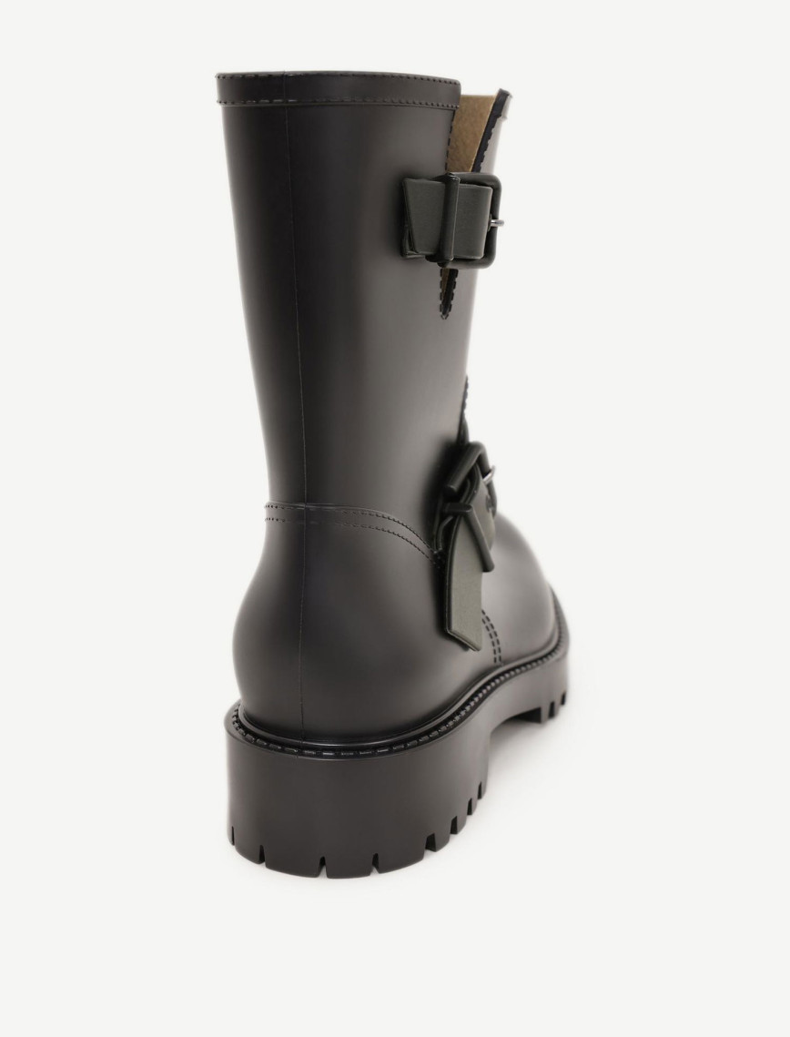 YARGICI Toka Detaylı Kısa Yağmur Botu YARGICI Toka Detaylı Kısa Yağmur Botu