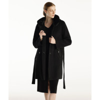 YARGICI Kapüşon Detaylı Palto