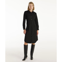 YARGICI Pens Detaylı Uzun Kollu Gömlek Elbise YARGICI Pens Detaylı Uzun Kollu Gömlek Elbise