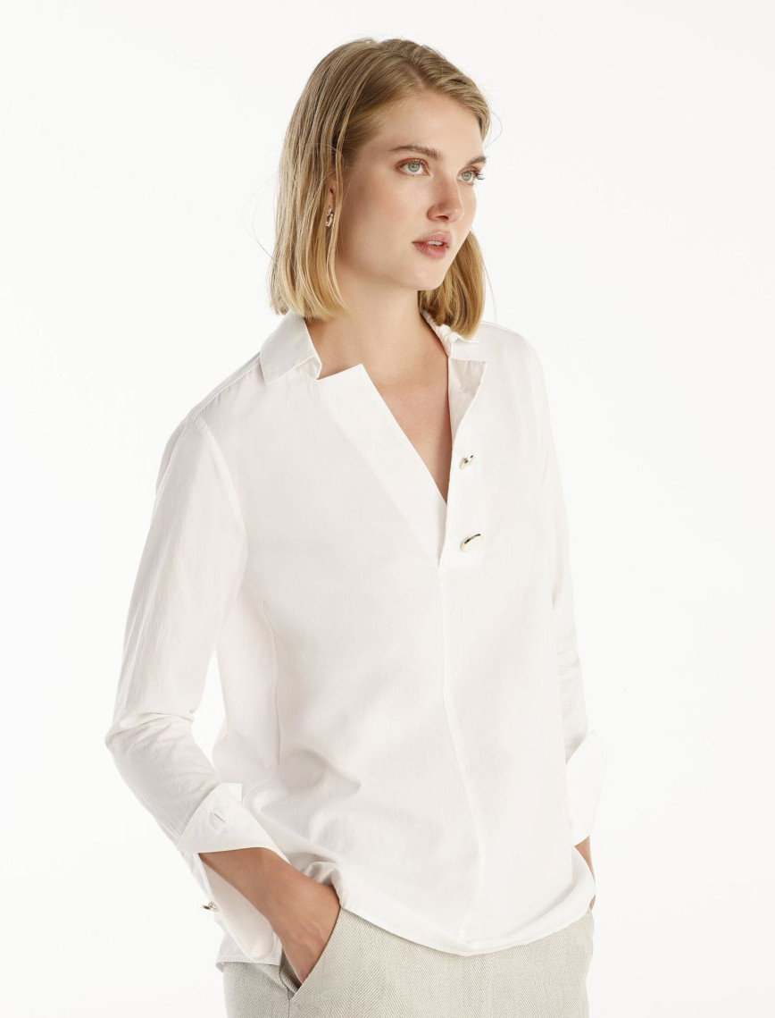 YARGICI Düğme Detaylı Bluz YARGICI Düğme Detaylı Bluz