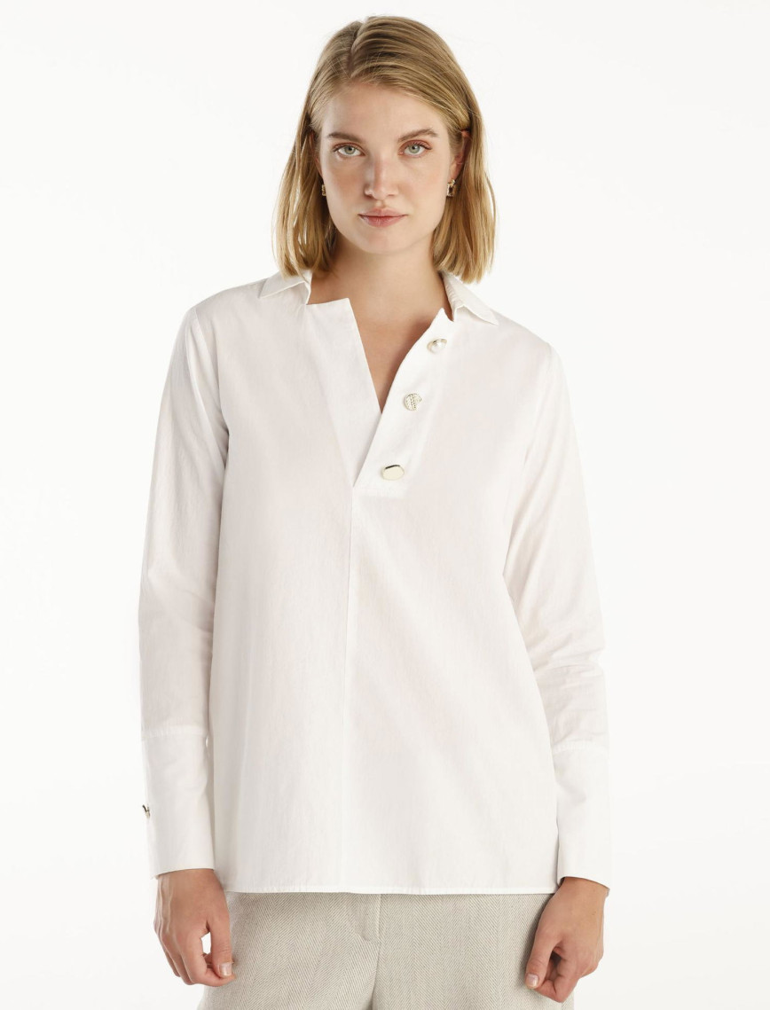 YARGICI Düğme Detaylı Bluz YARGICI Düğme Detaylı Bluz