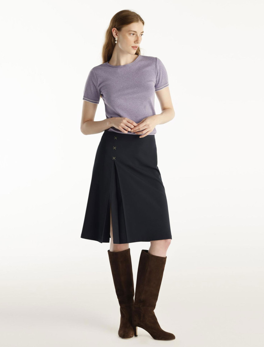 YARGICI Punteriz Detaylı Etek YARGICI Punteriz Detaylı Etek