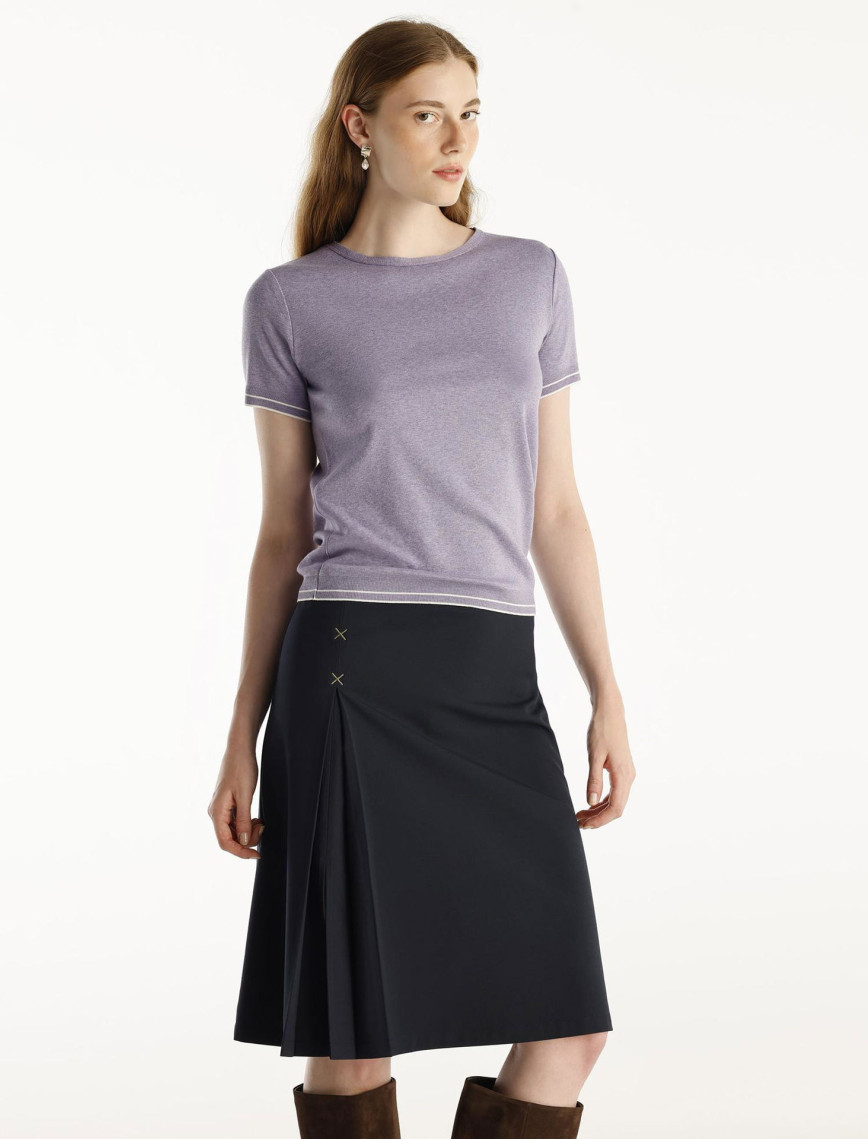 YARGICI Punteriz Detaylı Etek YARGICI Punteriz Detaylı Etek