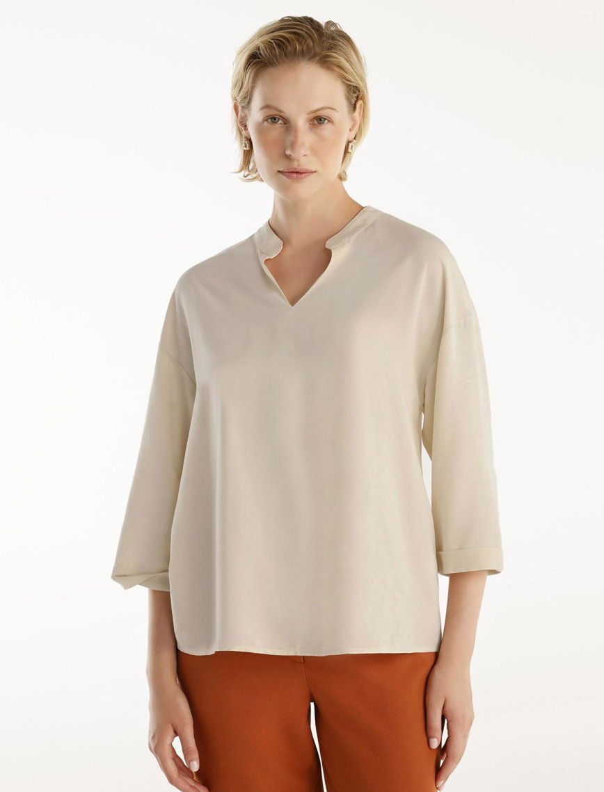 YARGICI Yaka Detaylı Bluz YARGICI Yaka Detaylı Bluz