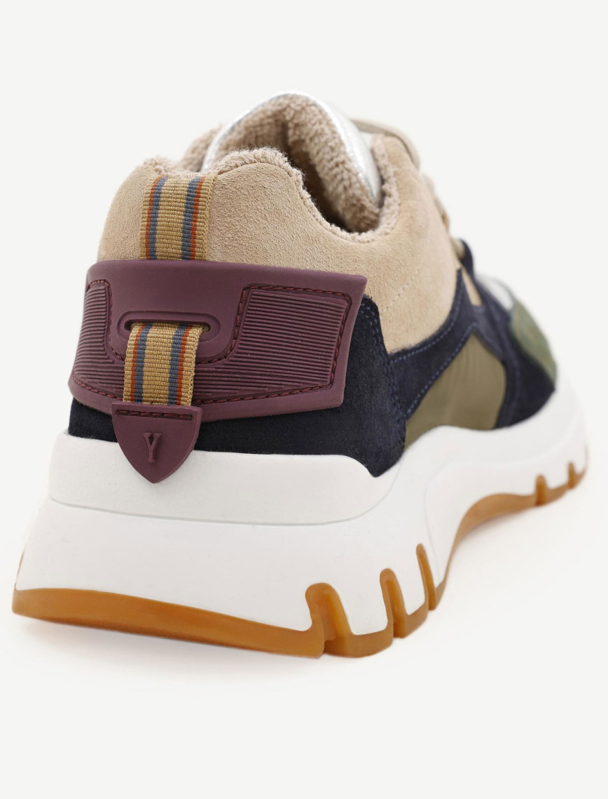 YARGICI Kalın Tabanlı Deri Sneaker YARGICI Kalın Tabanlı Deri Sneaker