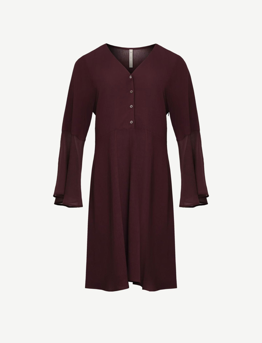 YARGICI V Yakalı Elbise YARGICI V Yakalı Elbise