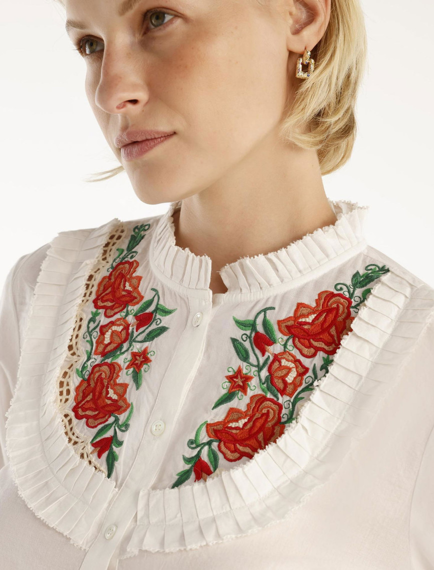 YARGICI Fırfır Detaylı Gömlek YARGICI Fırfır Detaylı Gömlek