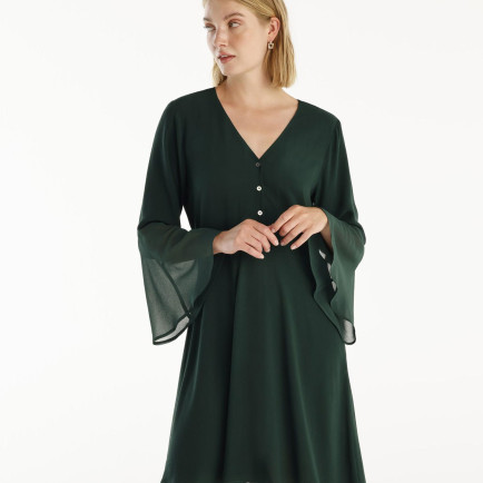 YARGICI V Yakalı Elbise YARGICI V Yakalı Elbise