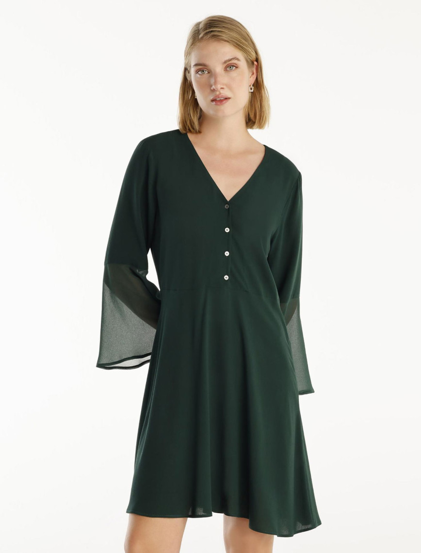 YARGICI V Yakalı Elbise YARGICI V Yakalı Elbise