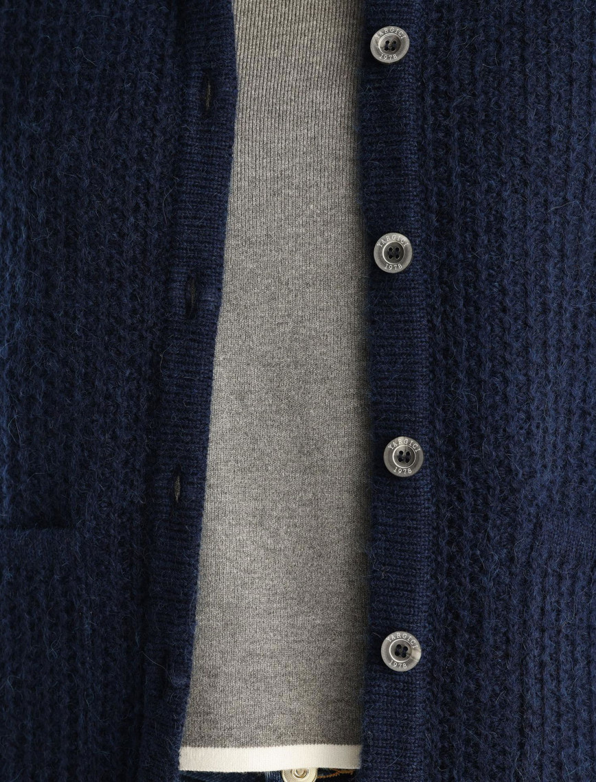 Ceket Yakalı Triko Hırka Ceket Yakalı Triko Hırka