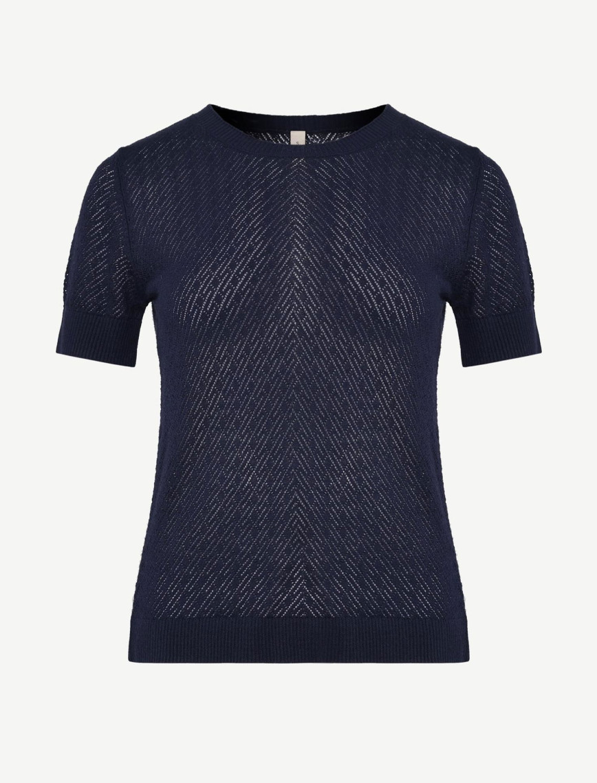 Bisiklet Yaka Kısa Kollıu Triko