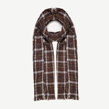 YARGICI Renk Geçişli Ve Kareli Şal YARGICI Renk Geçişli Ve Kareli Şal