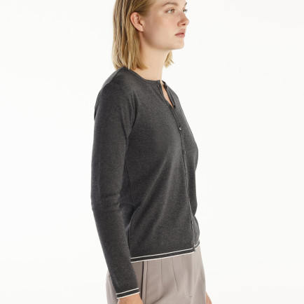 YARGICI Bisiklet Yakalı Hırka Triko YARGICI Bisiklet Yakalı Hırka Triko