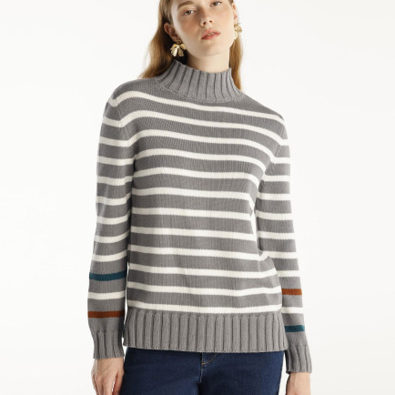 YARGICI Çizgi Detaylı Triko YARGICI Çizgi Detaylı Triko