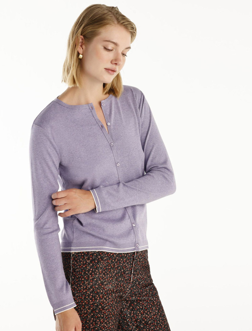 YARGICI Bisiklet Yakalı Hırka Triko YARGICI Bisiklet Yakalı Hırka Triko