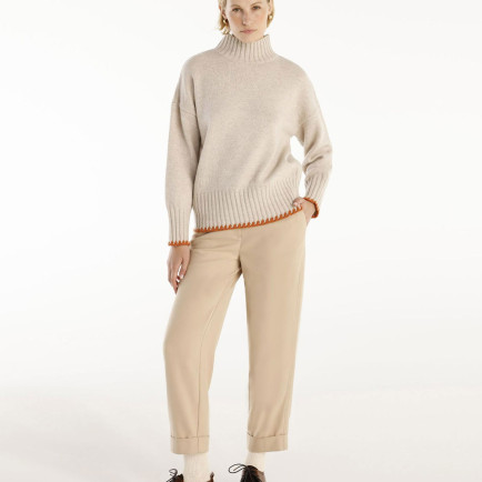 YARGICI Paça Detaylı Pantolon YARGICI Paça Detaylı Pantolon