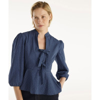 YARGICI Kurdele Detaylı Bluz