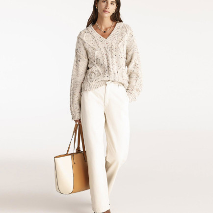 YARGICI V Yaka Oversıze Kazak YARGICI V Yaka Oversıze Kazak