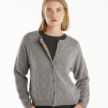 YARGICI Kontrast Detaylı Hırka YARGICI Kontrast Detaylı Hırka