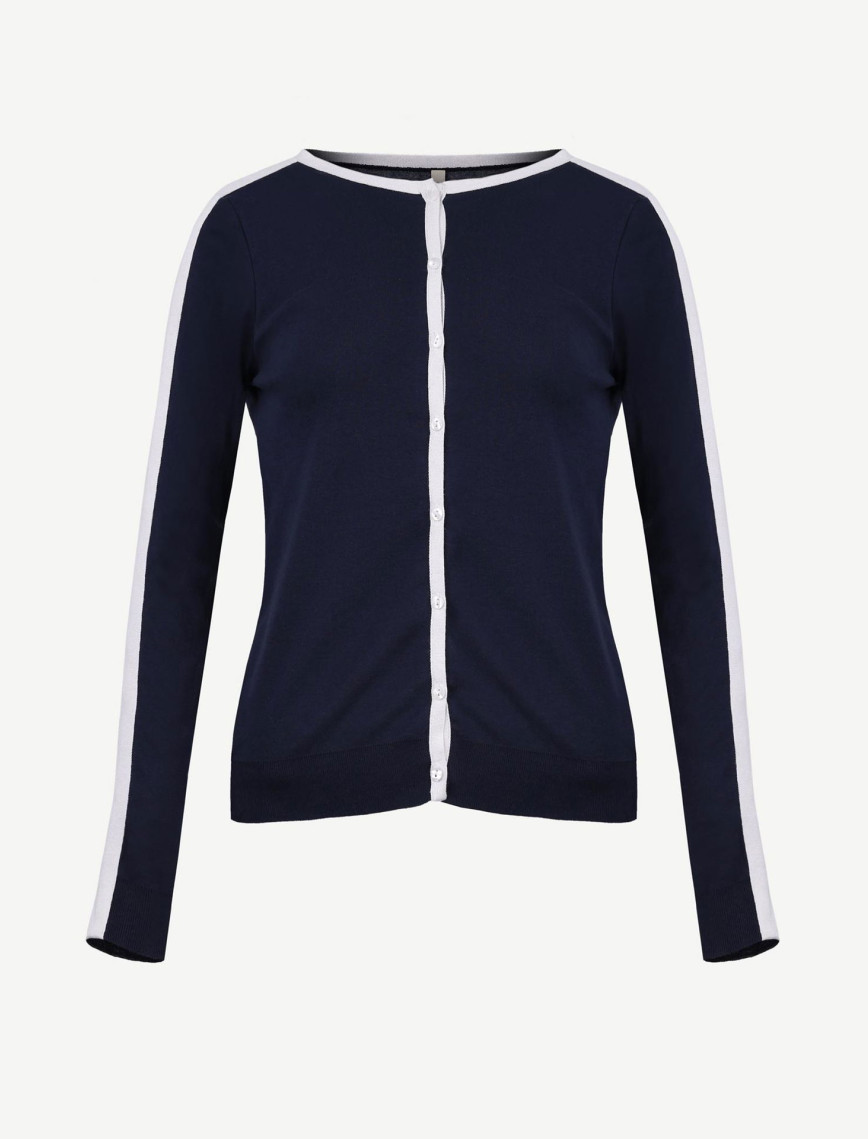 YARGICI Blok Renkli Bisiklet Yaka Triko YARGICI Blok Renkli Bisiklet Yaka Triko