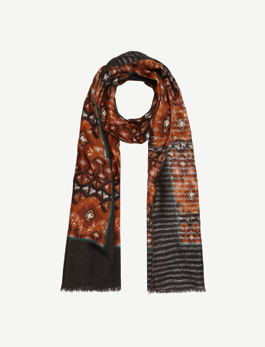 YARGICI Desenli Yün Şal YARGICI Desenli Yün Şal