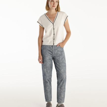 YARGICI V- Yakalı Kısa Kollu Triko YARGICI V- Yakalı Kısa Kollu Triko