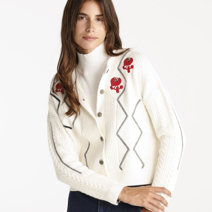 Bisiklet Yakalı Hırka Bisiklet Yakalı Hırka