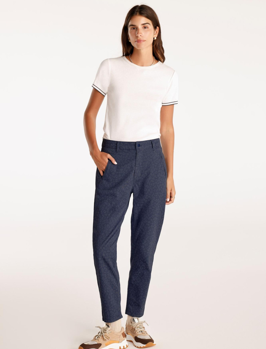 YARGICI Fleto Cepli Yüksek Bel Dar Kesim Pantolon YARGICI Fleto Cepli Yüksek Bel Dar Kesim Pantolon