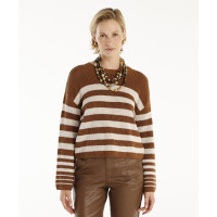 YARGICI Bisiklet Yakalı Geniş Kolu Kazak YARGICI Bisiklet Yakalı Geniş Kolu Kazak