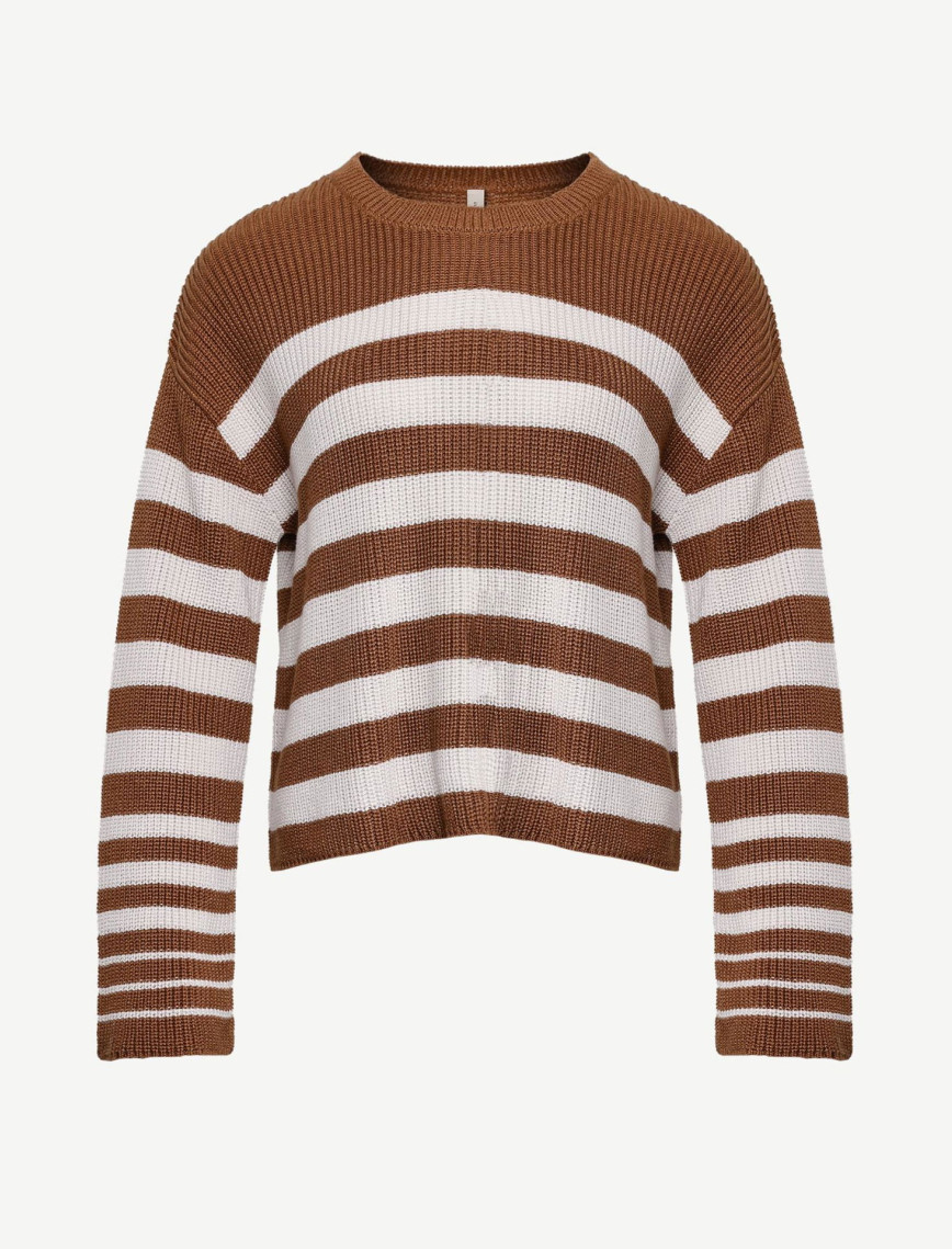 YARGICI Bisiklet Yakalı Geniş Kolu Kazak YARGICI Bisiklet Yakalı Geniş Kolu Kazak