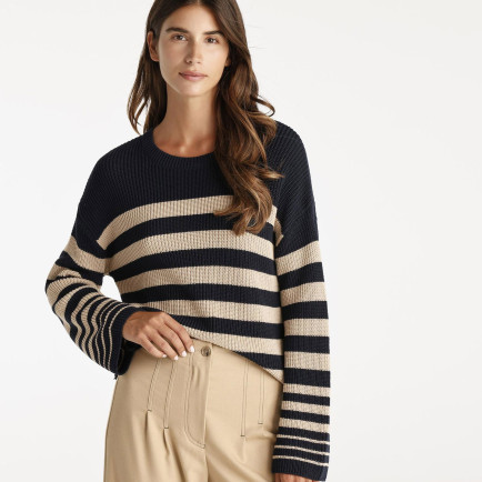 YARGICI Bisiklet Yakalı Geniş Kolu Kazak YARGICI Bisiklet Yakalı Geniş Kolu Kazak