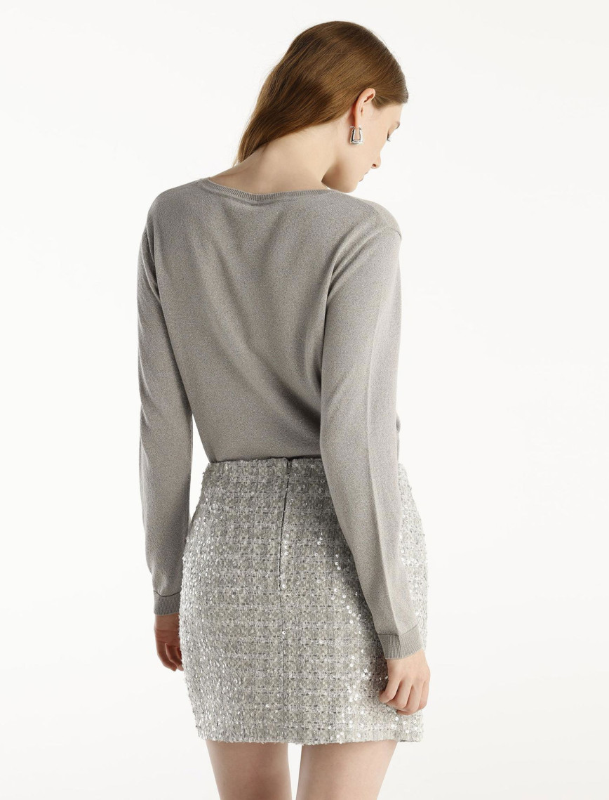 Bisiklet Yakalı Uzun Kollu Triko Bisiklet Yakalı Uzun Kollu Triko