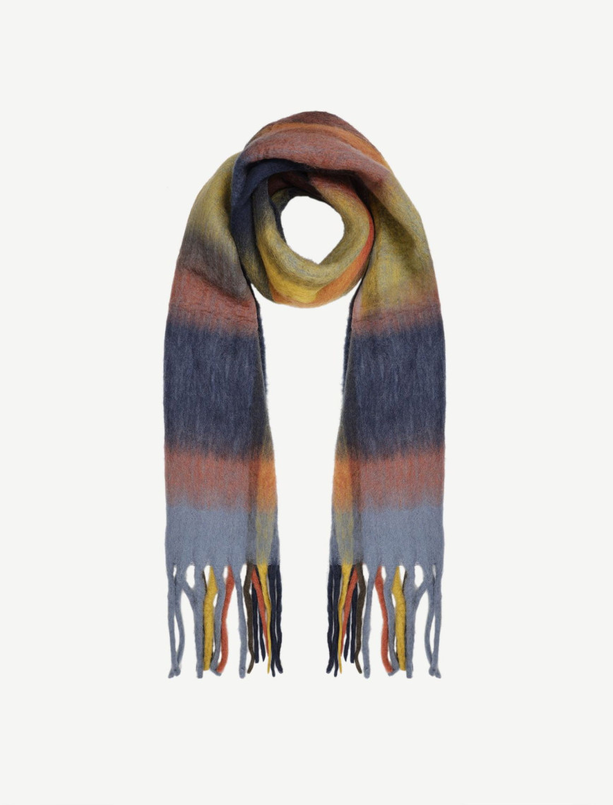 YARGICI Çok Renkli Ve Yün İçerikli Şal YARGICI Çok Renkli Ve Yün İçerikli Şal