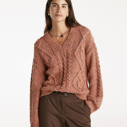 YARGICI V Yaka Oversıze Kazak YARGICI V Yaka Oversıze Kazak