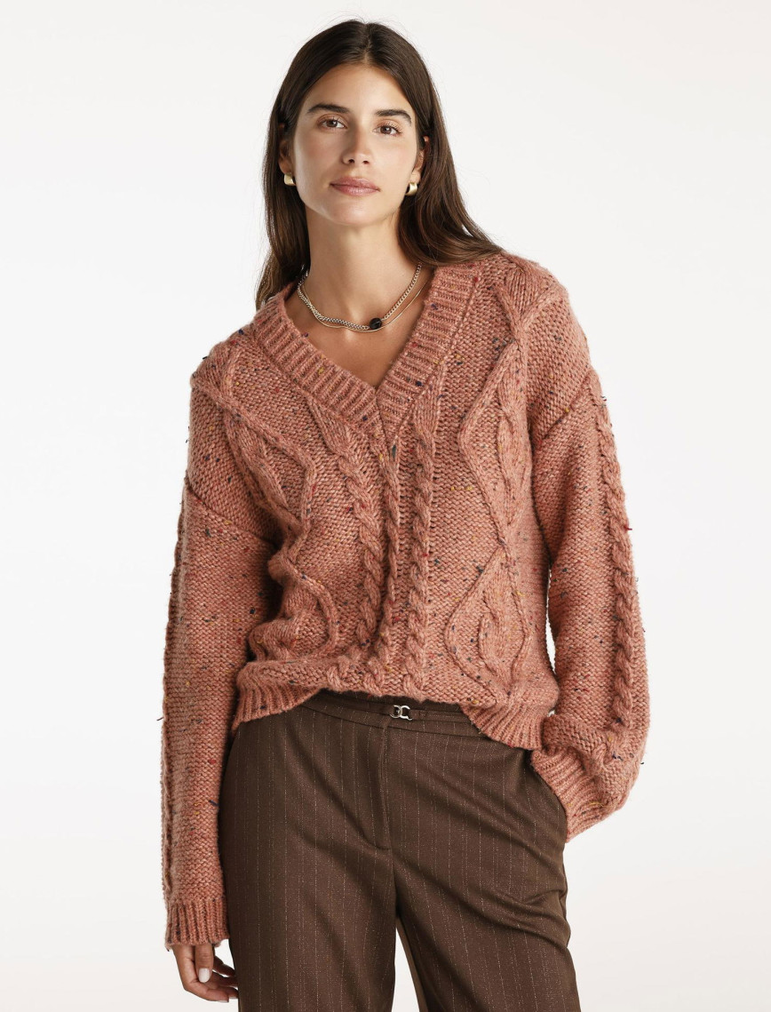 YARGICI V Yaka Oversıze Kazak YARGICI V Yaka Oversıze Kazak