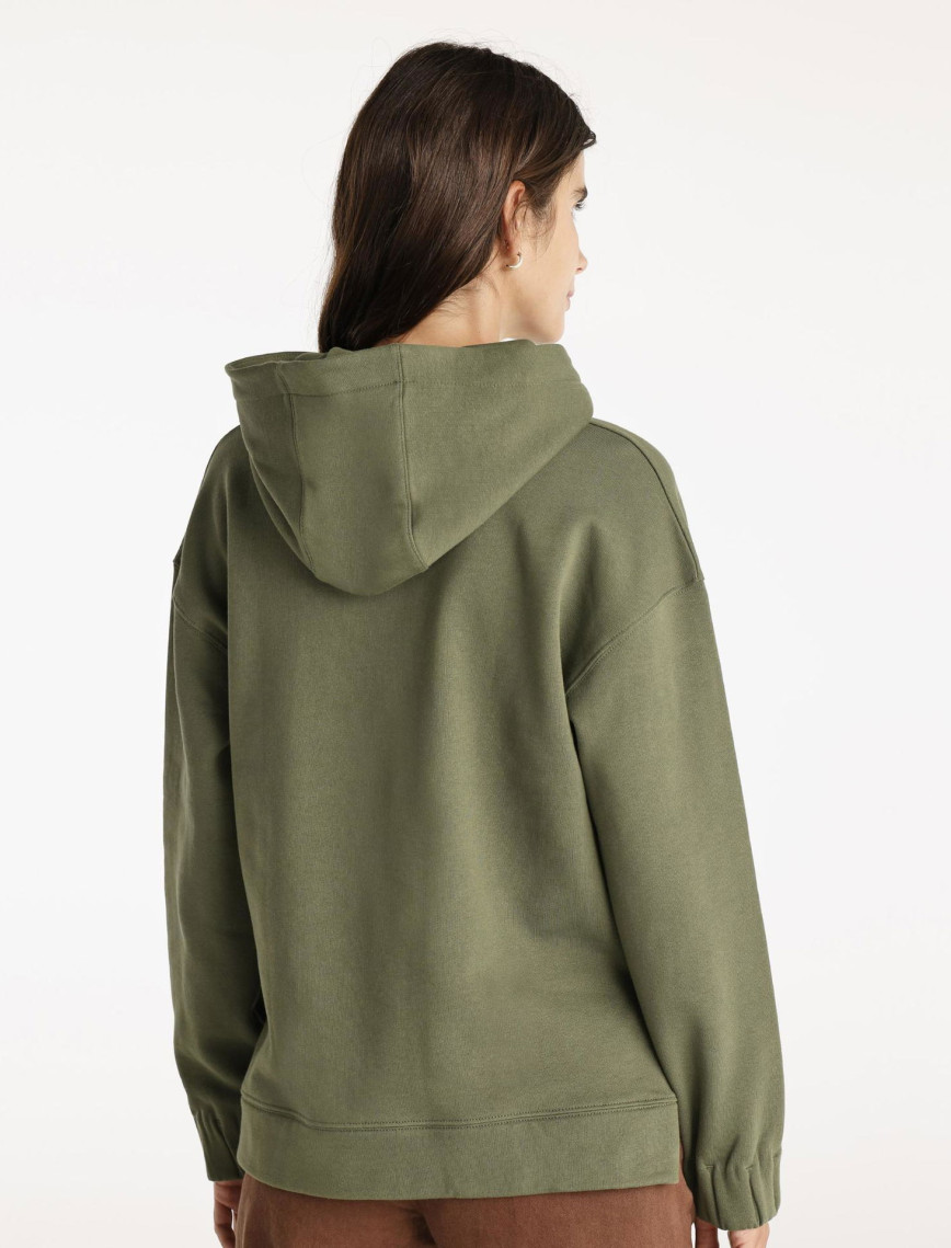 YARGICI Yırtmaç Ve Kol Ucu Lastik Detaylı Kapşonlu Sweatshirt YARGICI Yırtmaç Ve Kol Ucu Lastik Detaylı Kapşonlu Sweatshirt